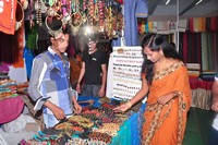 Mokshitha Launch Silk of India Exhibition